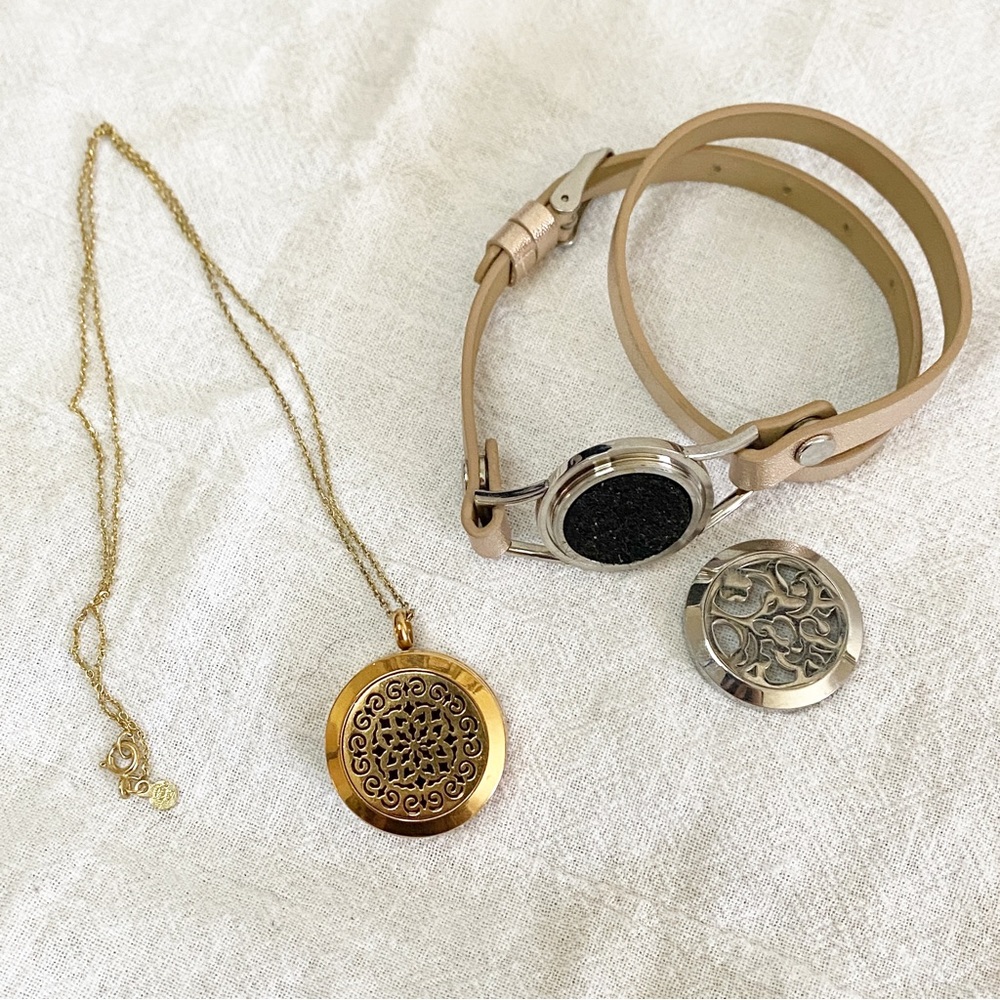 Necklace & Bracelet, Essential oils, Accessory Set - Picture 4 of 4